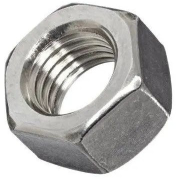 Polished Customised Hex Nut, Color : Silver