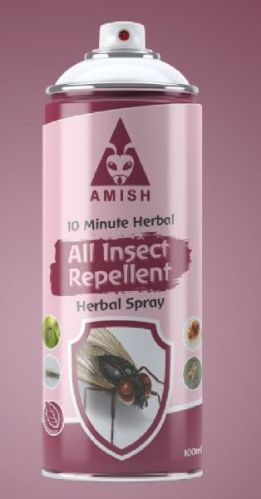 Insect Repellent Spray Label Sticker
