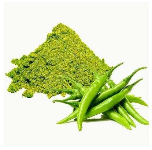 Dehydrated Green Chilli Powder For Cooking