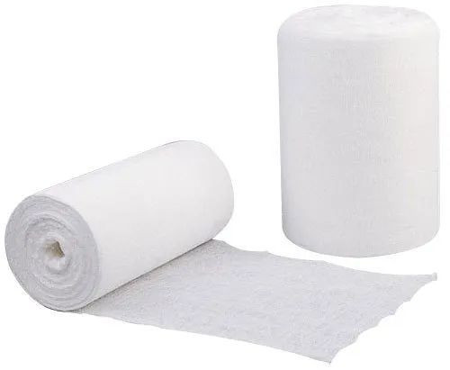 Global Surgicare Cotton Roller Bandage, Color : White