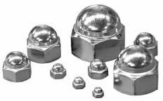 Metal Cycle Doom Nuts, Surface Treatment : Polished