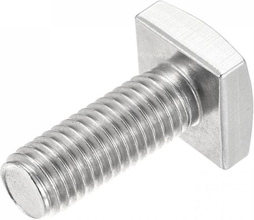 Polished Metal Machinery Square Bolts, Color : Grey