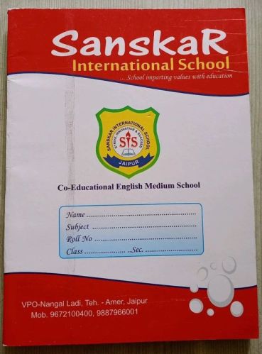 A5 Size Notebook 128 Page For School