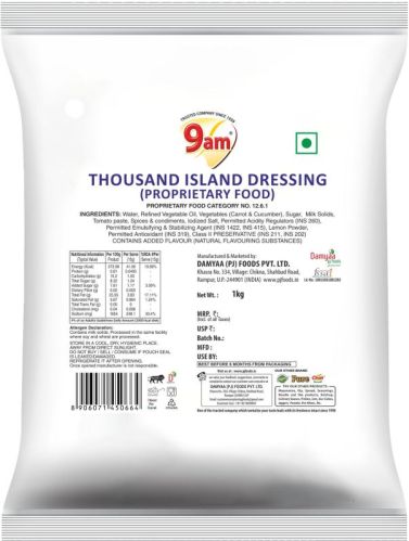 9am Thousand Island Dressing For Snacks Use