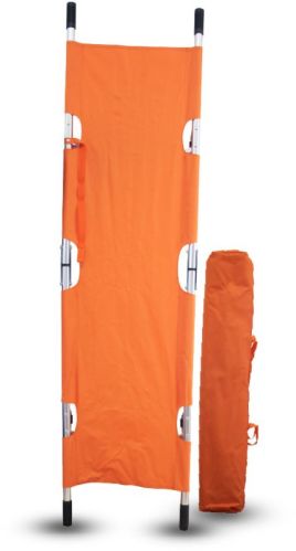 Healthshine Double Fold Stretcher For Clinic, Hospital