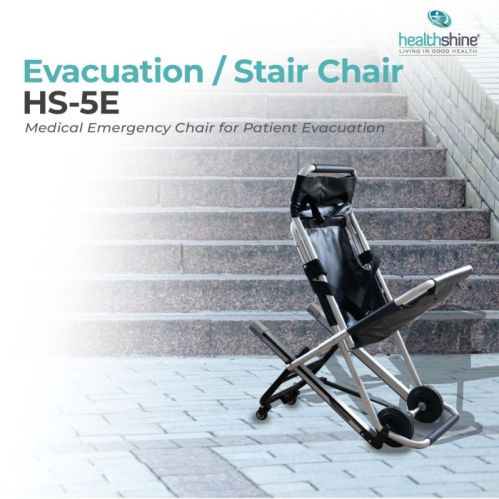 Healthshine Polished Evacuation Chair For Hospital Use