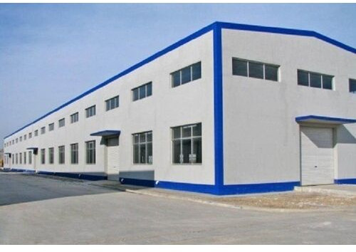 Color Coated Mild Steel Pre Engineered Warehouse Building