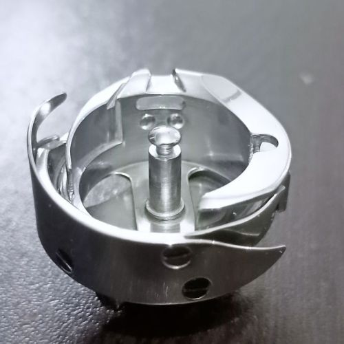 URJA Steel Sewing Machine Rotating Hookset, Color : Black, Chrome