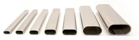 Polished Stainless Steel Flats Tubes, Length : 4-6 Meters, 2-4 Meters, 0-2 Meters