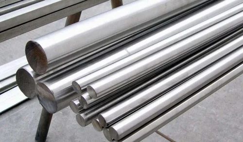 Polished Steel Round Bar, Color : Silver