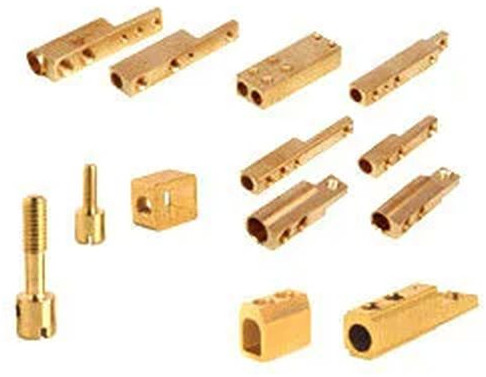 Brass Meter Parts, Color : Golden