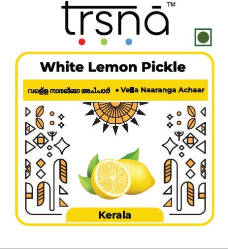 Trsna Kerala White Lemon Pickle For Human Consumption