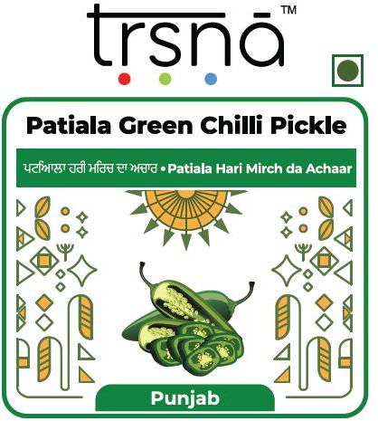 Punjab Patiala Green Chilli Pickle For Human Consumption