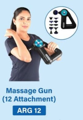 Body Massage Gun, Color : Black