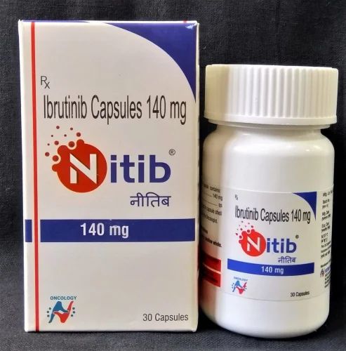 Ibrutinib 140mg Capsule For Cancer