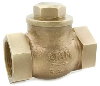 Atam Bronze Horizontal Lift Check Valve Screwed