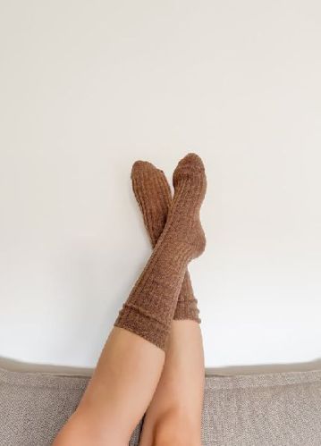 2% Elastane Checked Bamboo Socks, Gender : Unisex