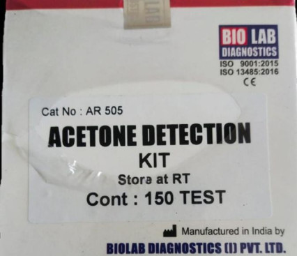 Acetone Detection Kit For Clinical