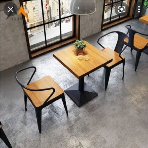 Hotel Brown Table Chair Set