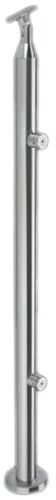 Matt Finish MGAA2 Stainless Steel Baluster, Color : Silver