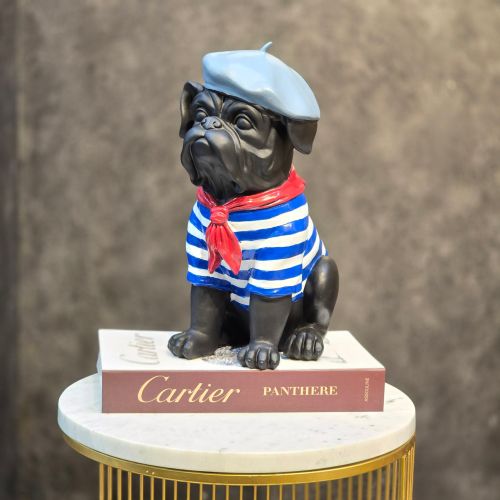 Plain Polished Dog Statues for Garden, Home, Hotel