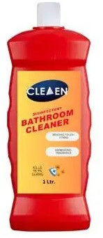 500ml Clean Bathroom Cleaner, Color : Red, Packaging Type : Plastic Bottle