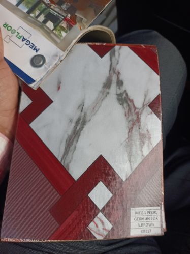 Polished PVC Flooring, Color : Creamy Antique