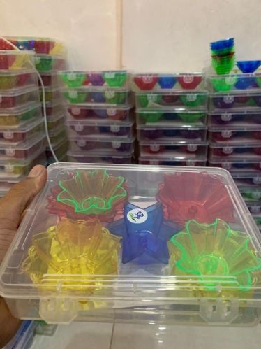 Plastic Reflection Diya, Brand Name : PRATHAM SPANDAN, Form : SOLID