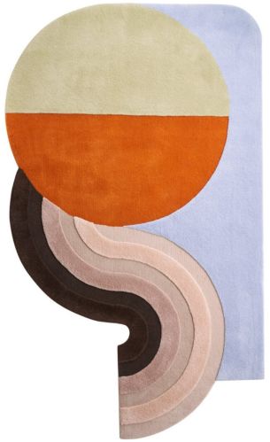 Floral Smooth Jute hand tufted rugs, Packaging Type : Multicolor