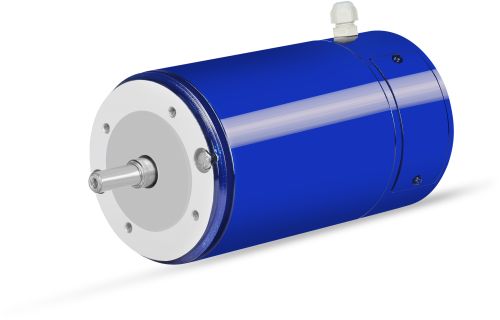 Electric Aluminium Painted PPM 8 PMDC Motor, Color : Oxford Blue