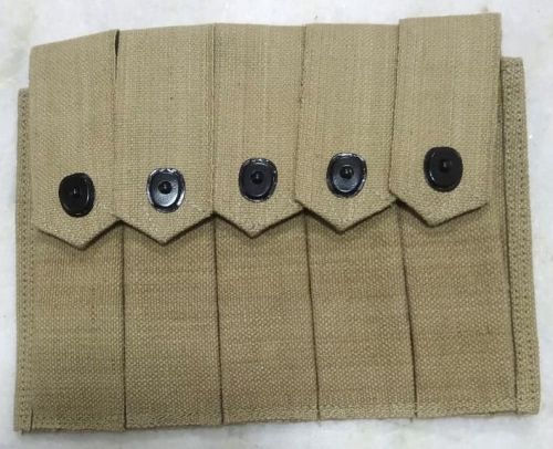 WW2 Us 5 Cells Thompson Magazine Bag Pouch