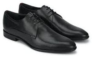 Mens Formal Shoes, Color : Black, Outsole Material : Rubber, Tpr