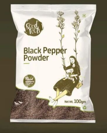 Aaha Impex Black Pepper Powder, Packaging Size : 50g