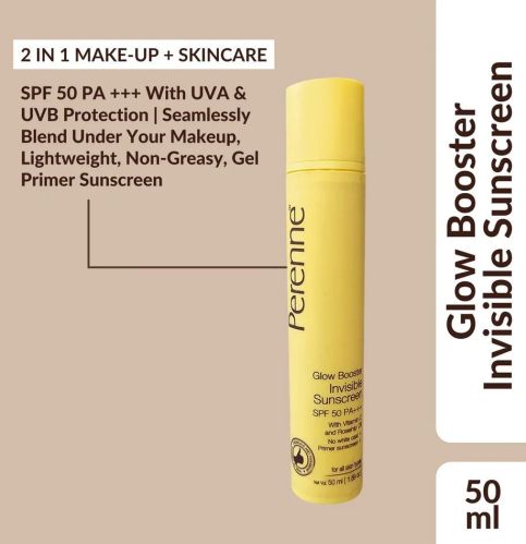 Perenne Glow Booster Invisible Sunscreen Spf 50