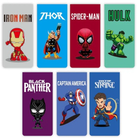 Avengers 3D Magnetic Bookmark