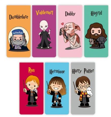 Harry Potter 3D Magnetic Bookmark