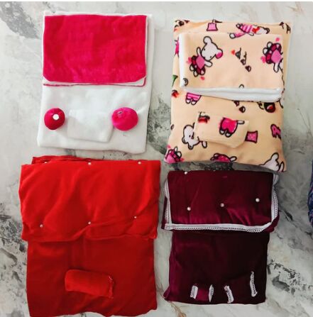 Combo Of 4 Rajai Gadda Pillow For Laddu Gopal Ji (different Styles)