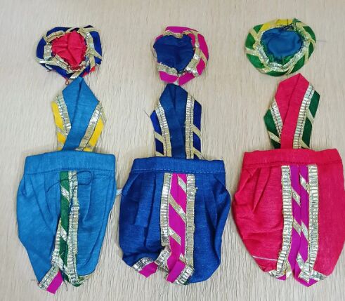 Laddu Gopal Dhoti Patka Pack Of 3