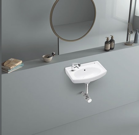 Loop Wall Hung Wash Basin For Bathroom