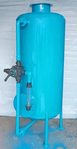 Semi Automatic Industrial Water Softener Plant, Color : Blue