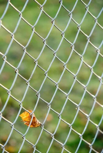 Galvanized Fence, Color : Grey