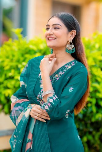 Mora Couture Readymade Three Piece Designer Kurti D.n. 1229-B