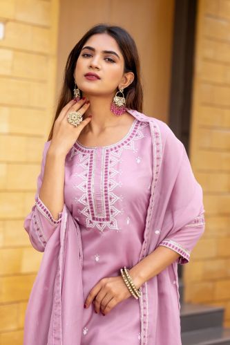 Light Purple Readymade Kurti
