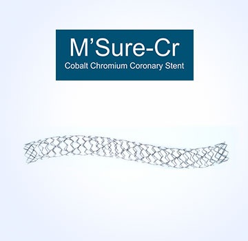 M Sure-cr Cobalt Chromium Coronary Stent System