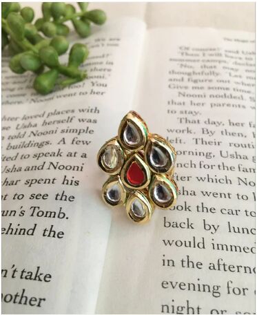 Sukanya Kundan Statement Ring