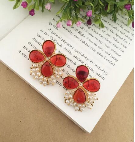 Unnati Flower Stud Earrings