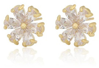 Blossom Radiance Studs Woman Earrings