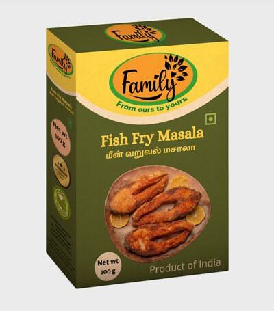 Fish Fry Masala, Packaging Type : Paper Box