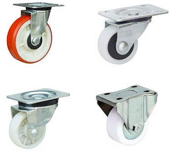 Spinrite Pressed Steel Castors