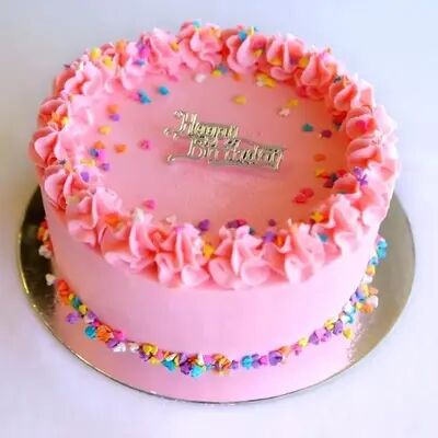 1 Kg Strawberry Cake